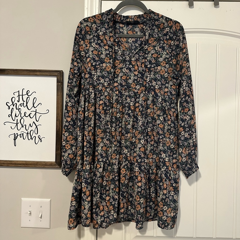 Floral mini dress from SHEIN! Super cute.